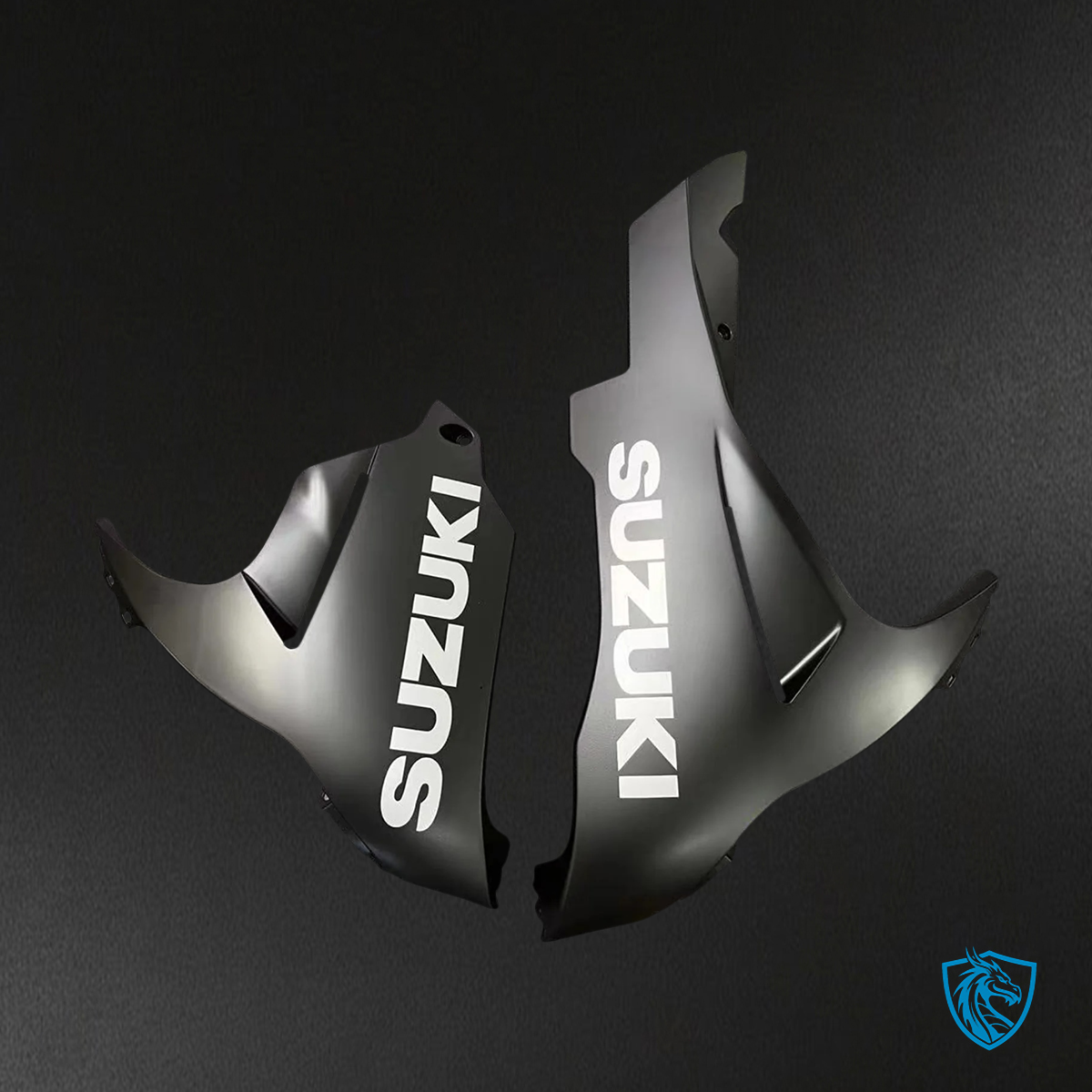 Suzuki GSXR 600-750 (2011-2025) Black & Gray - Fairing Kit
