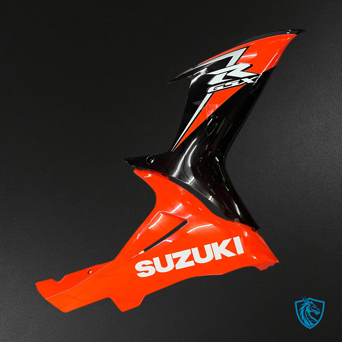 Suzuki GSXR 600-750 (2011-2025) Black & Red Captain America - Fairing Kit