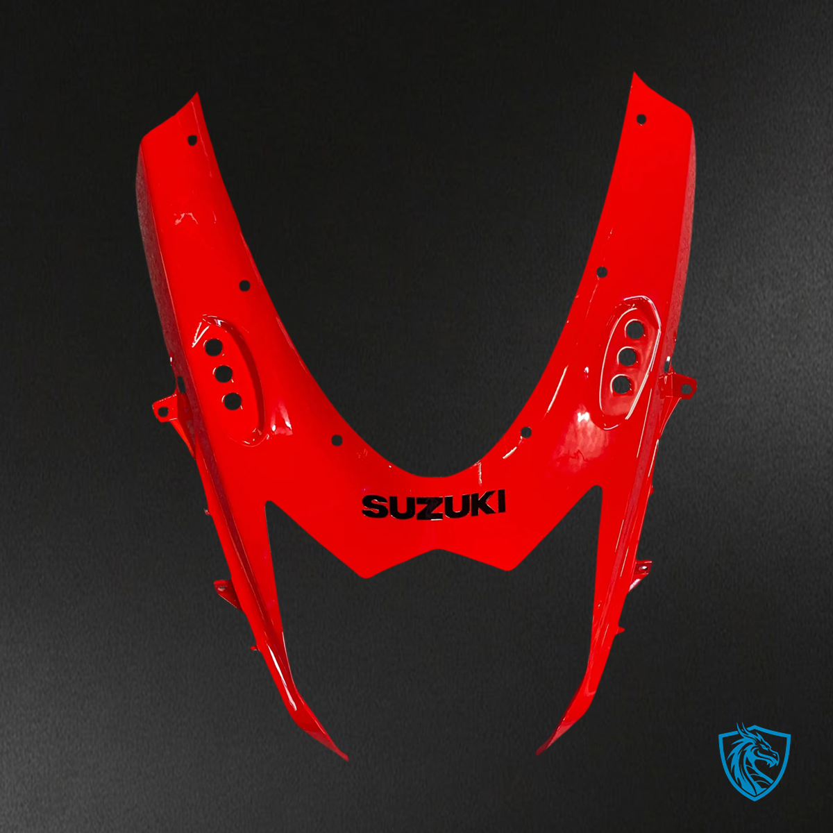 Suzuki GSXR 600-750 (2011-2025) Black & Red - Fairing Kit