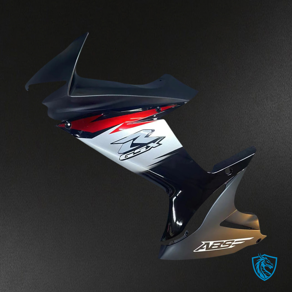 Suzuki GSXR 600-750 (2011-2025) Black with Red Accents - Fairing Kit