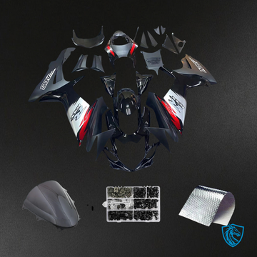 Suzuki GSXR 600-750 (2011-2025) Black with Red Accents - Fairing Kit