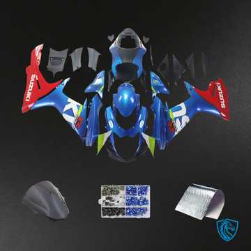 Suzuki GSXR 600-750 (2011-2025) Blue & Red - Fairing Kit