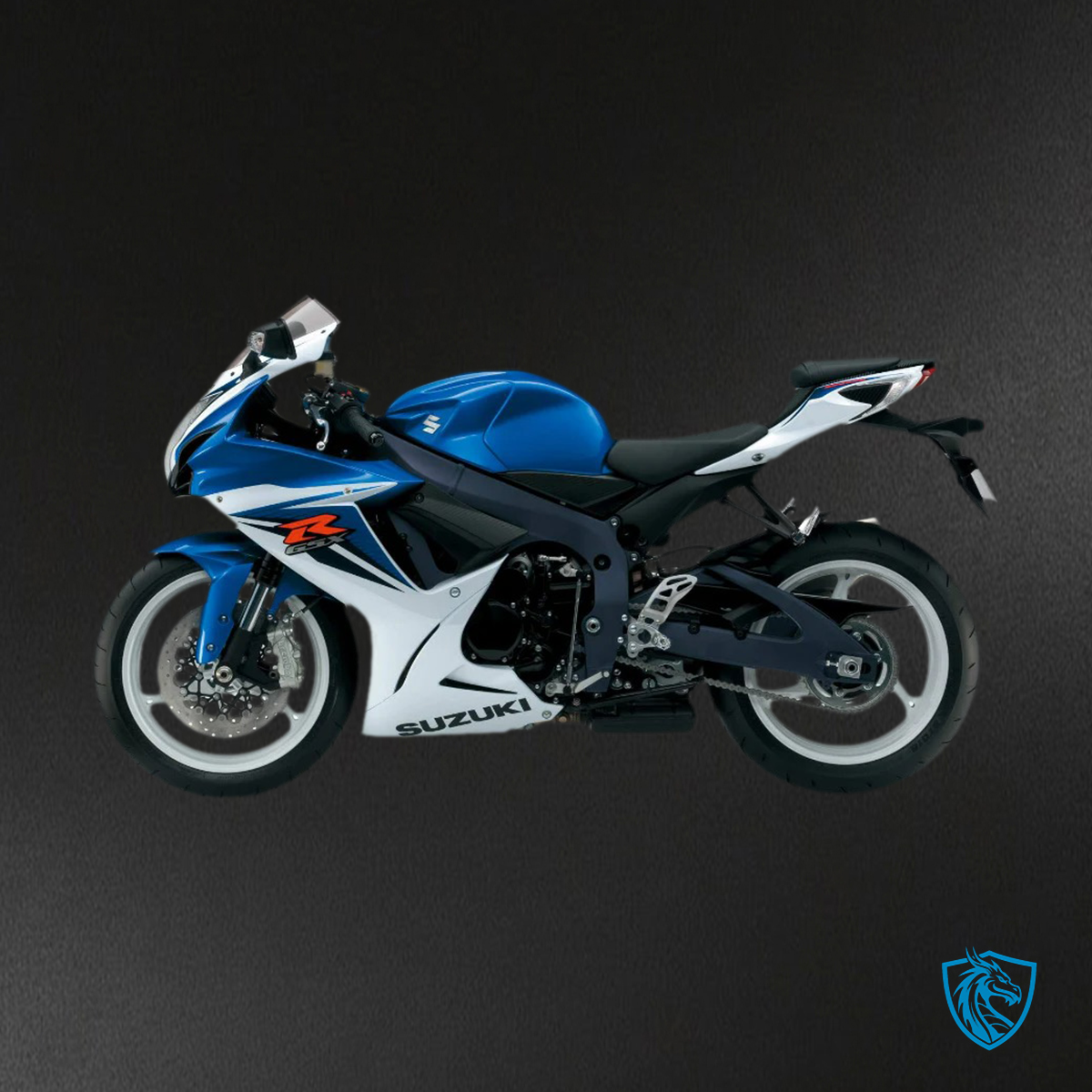 Suzuki GSXR 600-750 (2011-2025) Blue & White - Fairing Kit