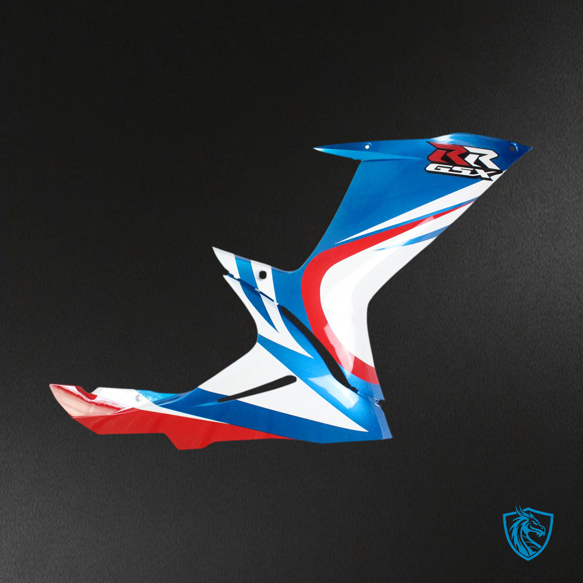 Suzuki GSXR 600-750 (2011-2025) Blue, White & Red - Fairing Kit