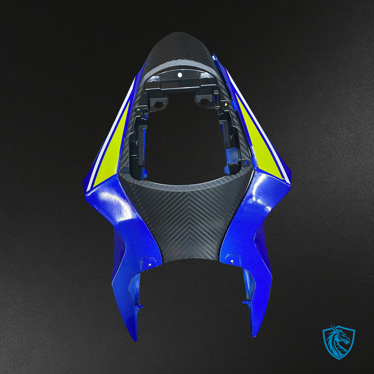 Suzuki GSXR 600-750 (2011-2025) Blue with Yellow Accent - Fairing Kit