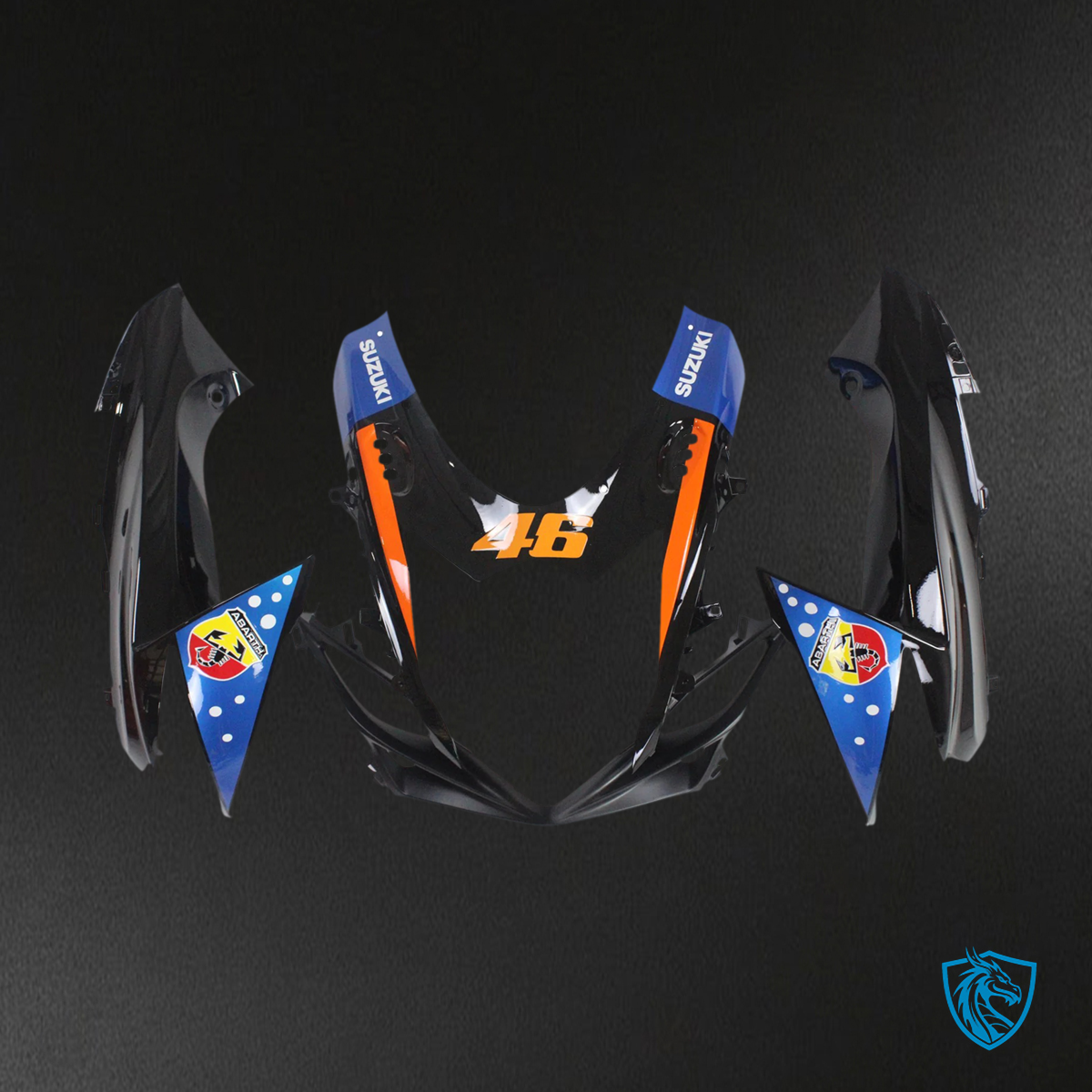 Suzuki GSXR 600-750 (2011-2025) Cartoon Shark - Fairing Kit