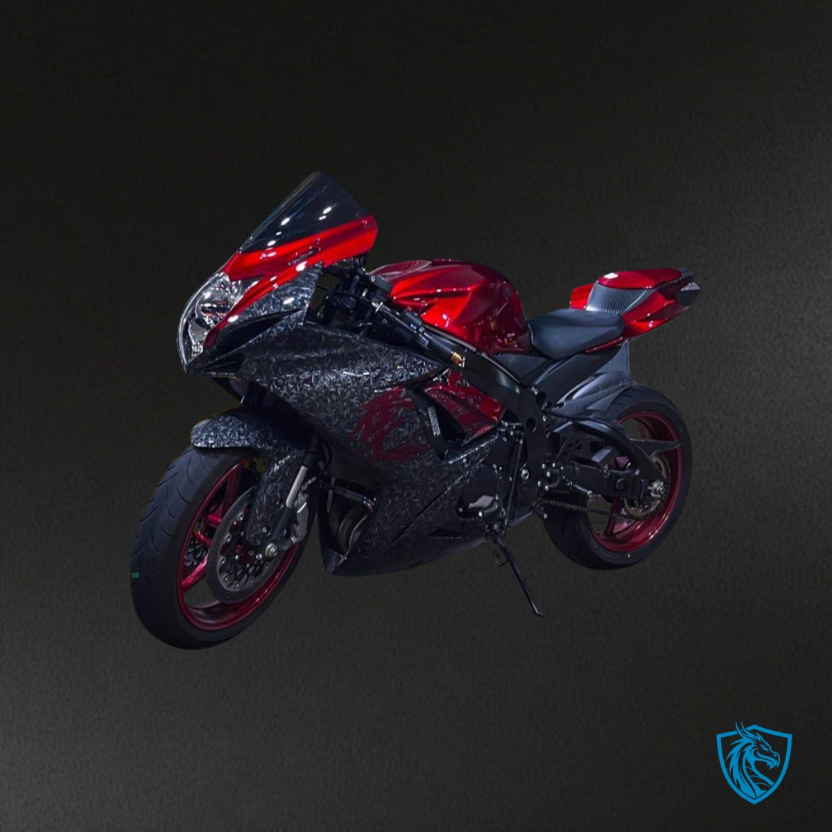 Suzuki GSXR 600-750 (2011-2025) Gloss Candy Red & Silver Fairing Kit - Aftermarket ABS Bodywork