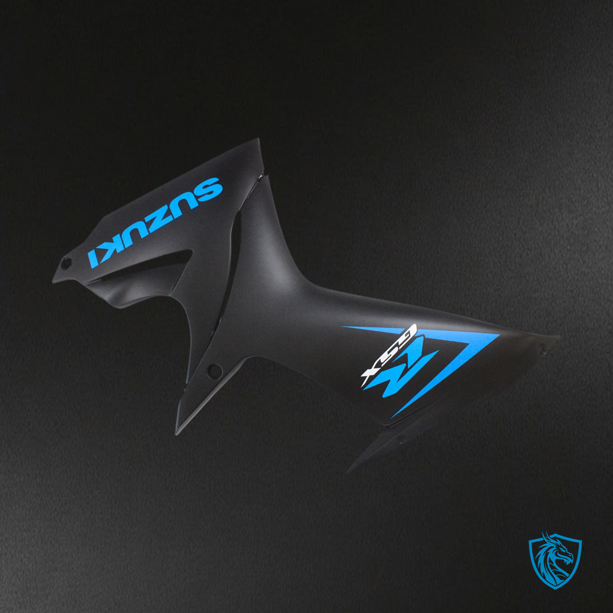Suzuki GSXR 600-750 (2011-2025) Matte Blue and Black - Fairing Kit