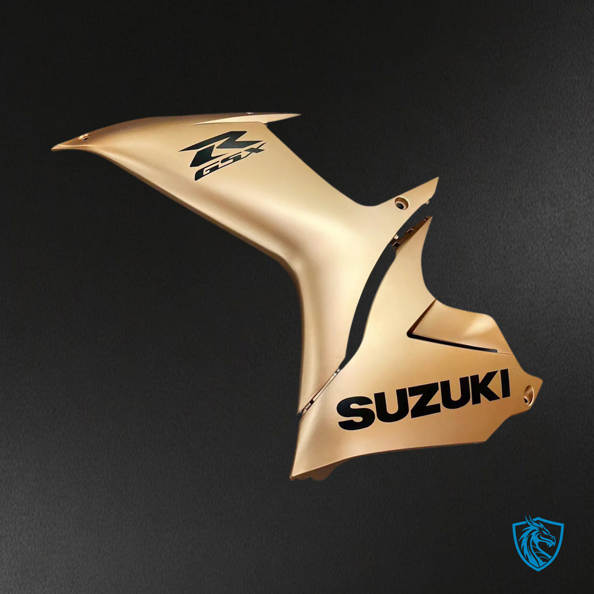 Suzuki GSXR 600-750 (2011-2025) Matte Half Black & Half Brown - Fairing Kit