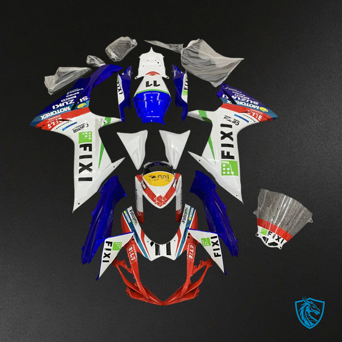 Suzuki GSXR 600-750 (2011-2025) Multicolor - Fairing Kit