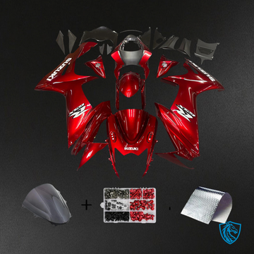 Suzuki GSXR 600-750 (2011-2025) Red - Fairing Kit