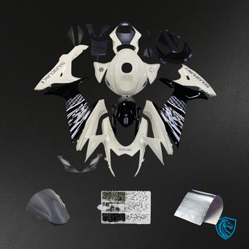 Suzuki GSXR 600-750 (2011-2025) White - Fairing Kit