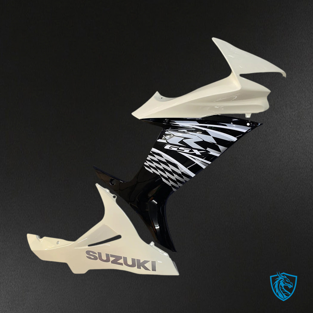 Suzuki GSXR 600-750 (2011-2025) White - Fairing Kit