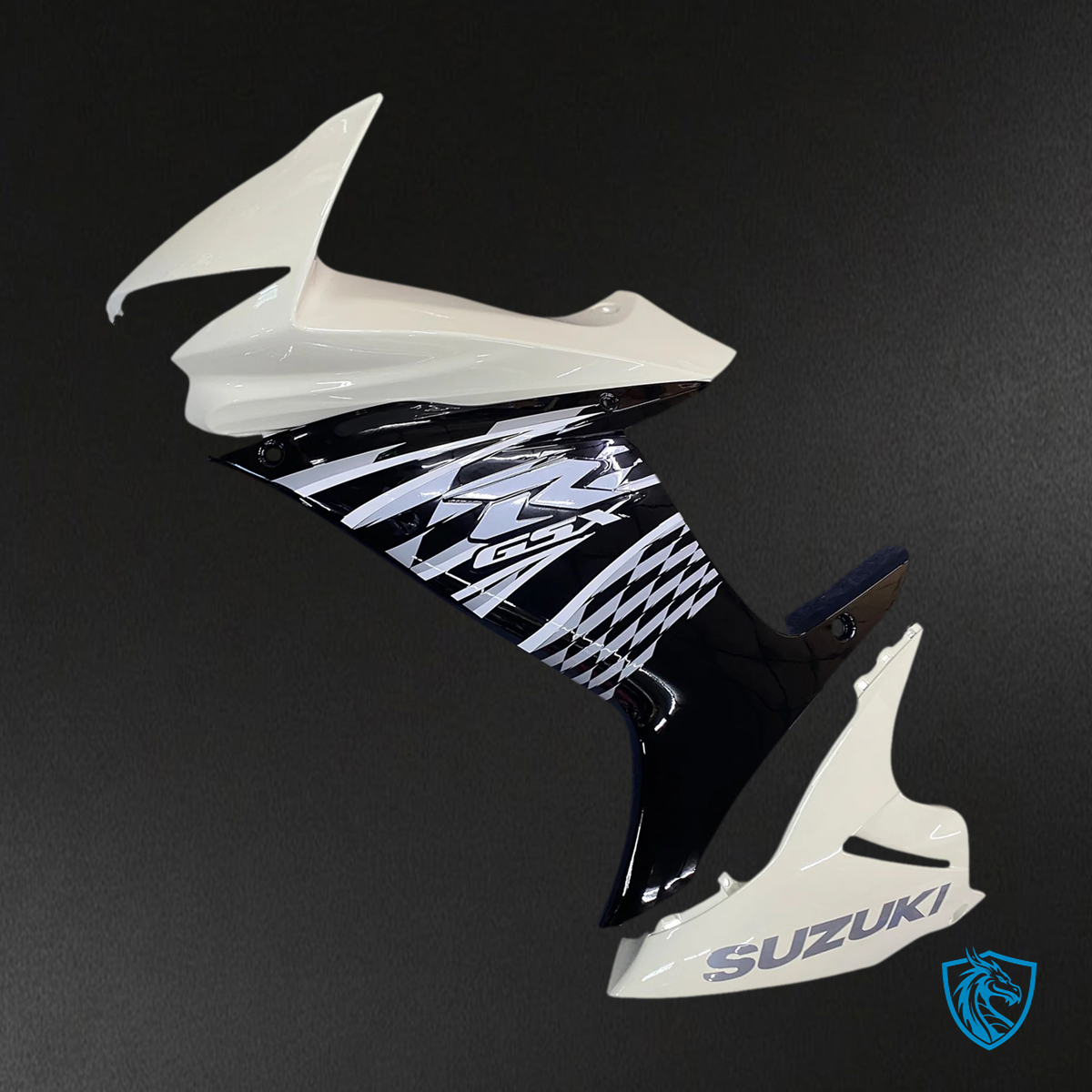 Suzuki GSXR 600-750 (2011-2025) White - Fairing Kit