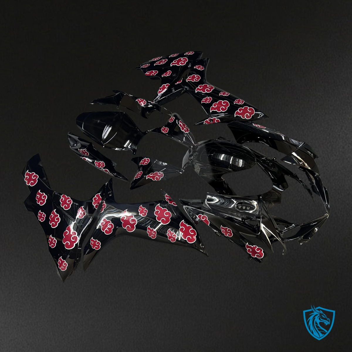 Suzuki GSXR 600-750 (2011-2026) Gloss Black - MERGEment Motorcycle Fairings Kit