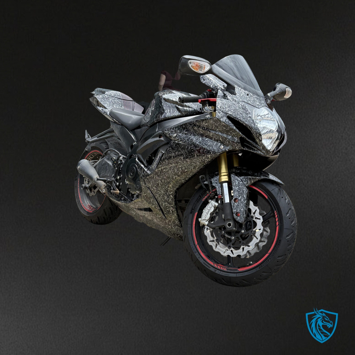Suzuki GSXR 600-750 (2011-2026) Gloss Red, White & Silver Fairing Kit - Aftermarket ABS Bodywork
