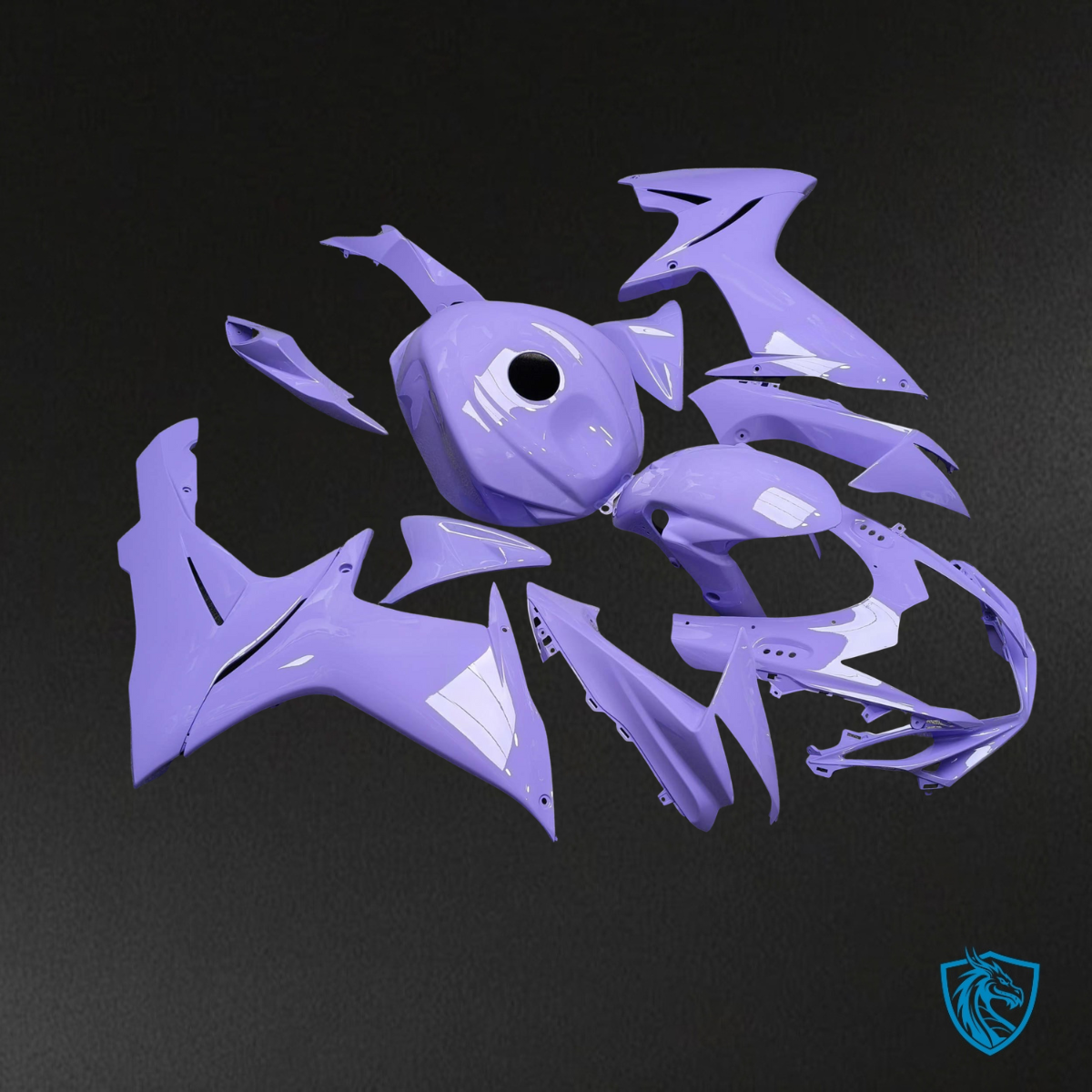 Suzuki GSXR 600-750 (2011-2026) Gloss Light Purple - MERGEment Motorcycle Fairings Kit