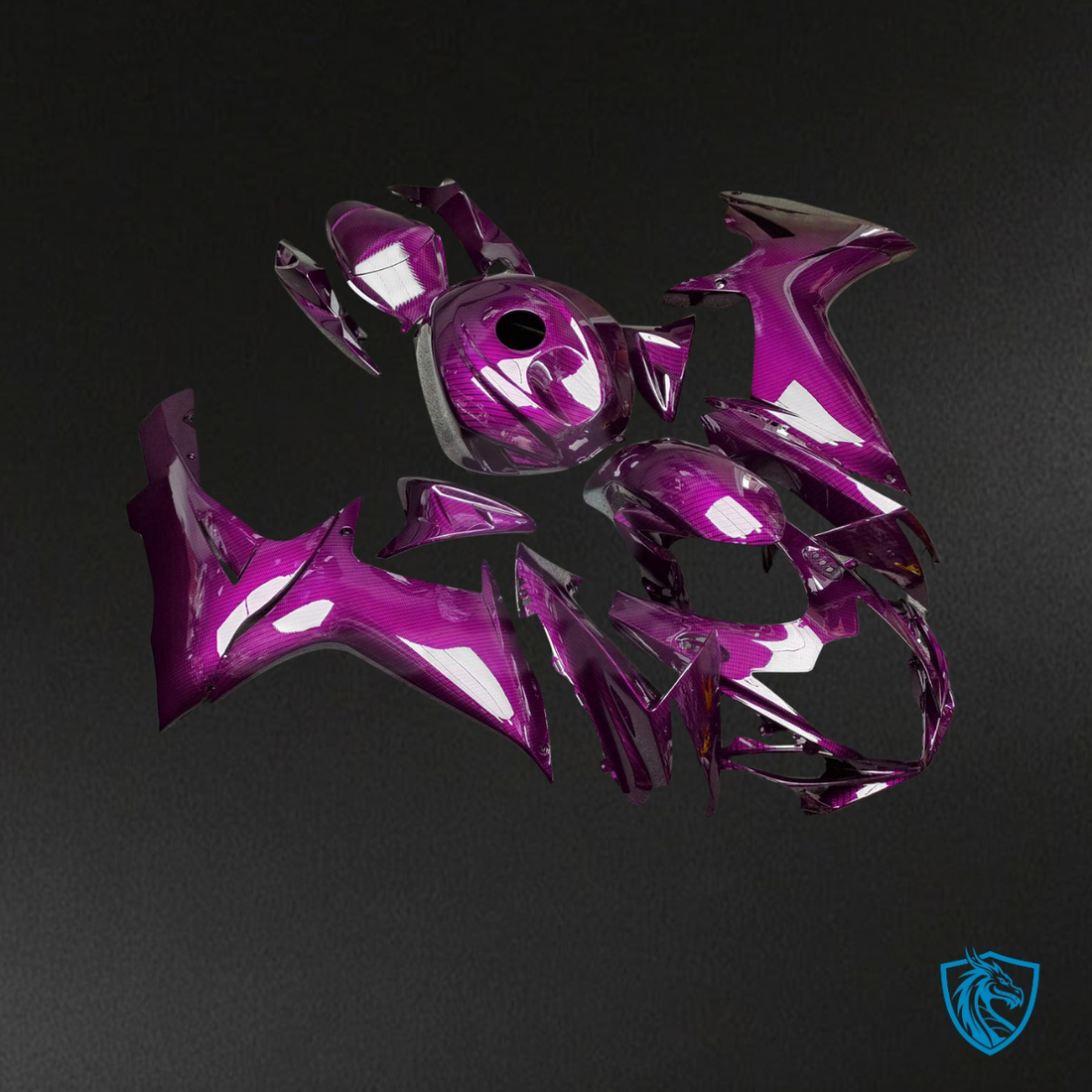 Suzuki GSXR 600-750 (2011-2026) Gloss Pink Fairing Kit - Aftermarket ABS Bodywork