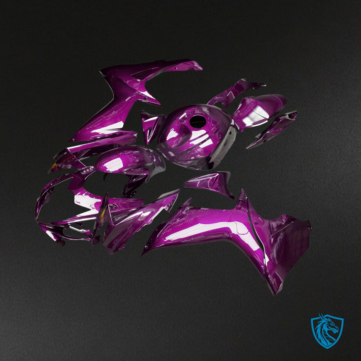 Suzuki GSXR 600-750 (2011-2026) Gloss Pink Fairing Kit - Aftermarket ABS Bodywork
