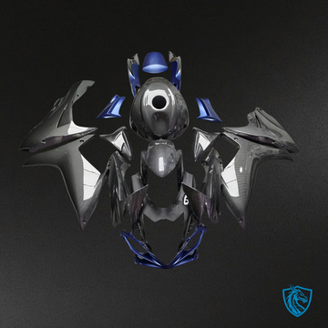 Suzuki GSXR 600-750 (2011-2026) Matte Blue & Black - Custom ABS Fairing Kit