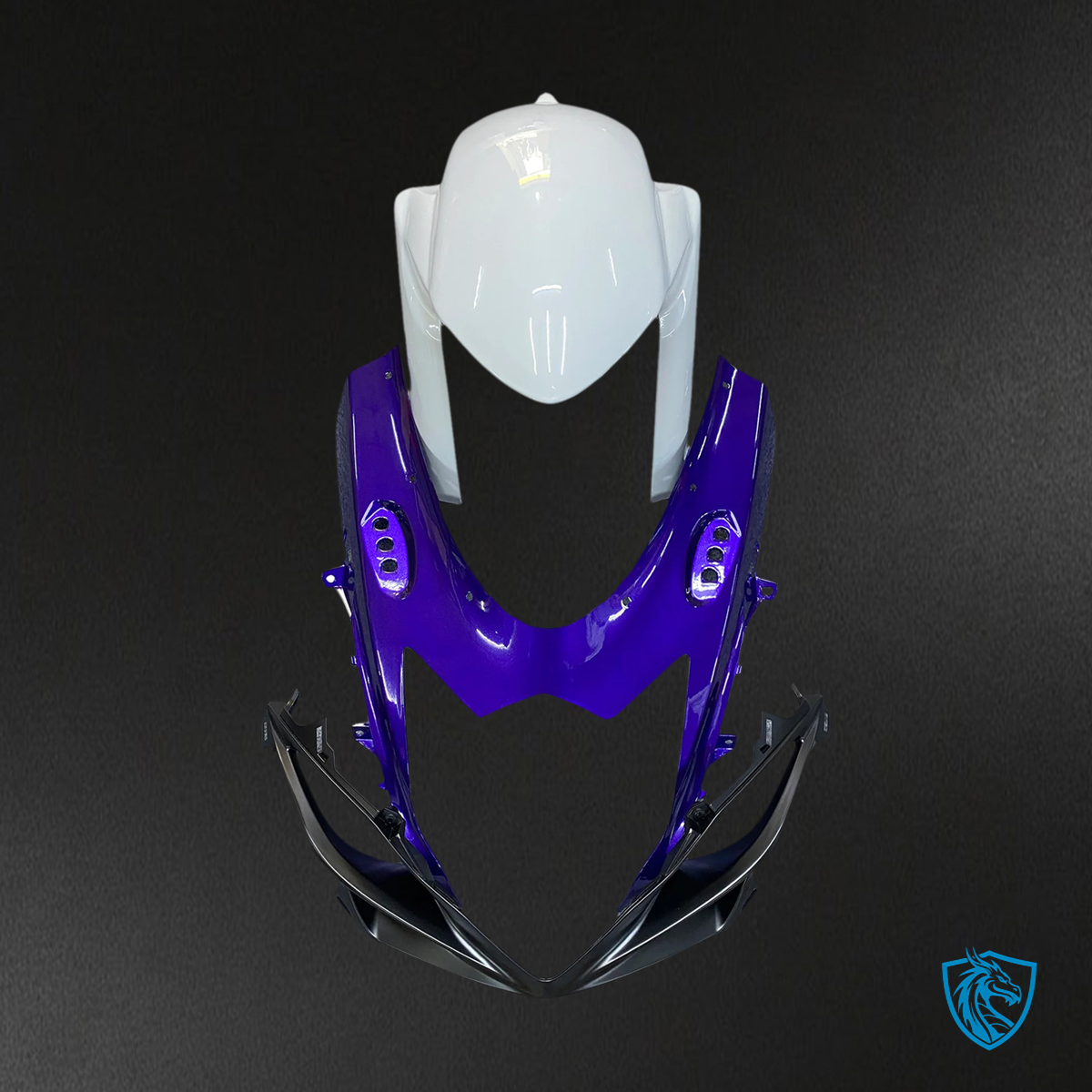Suzuki GSXR 600-750 (2011-2025) Blue & White Style 3 - Fairing Kit