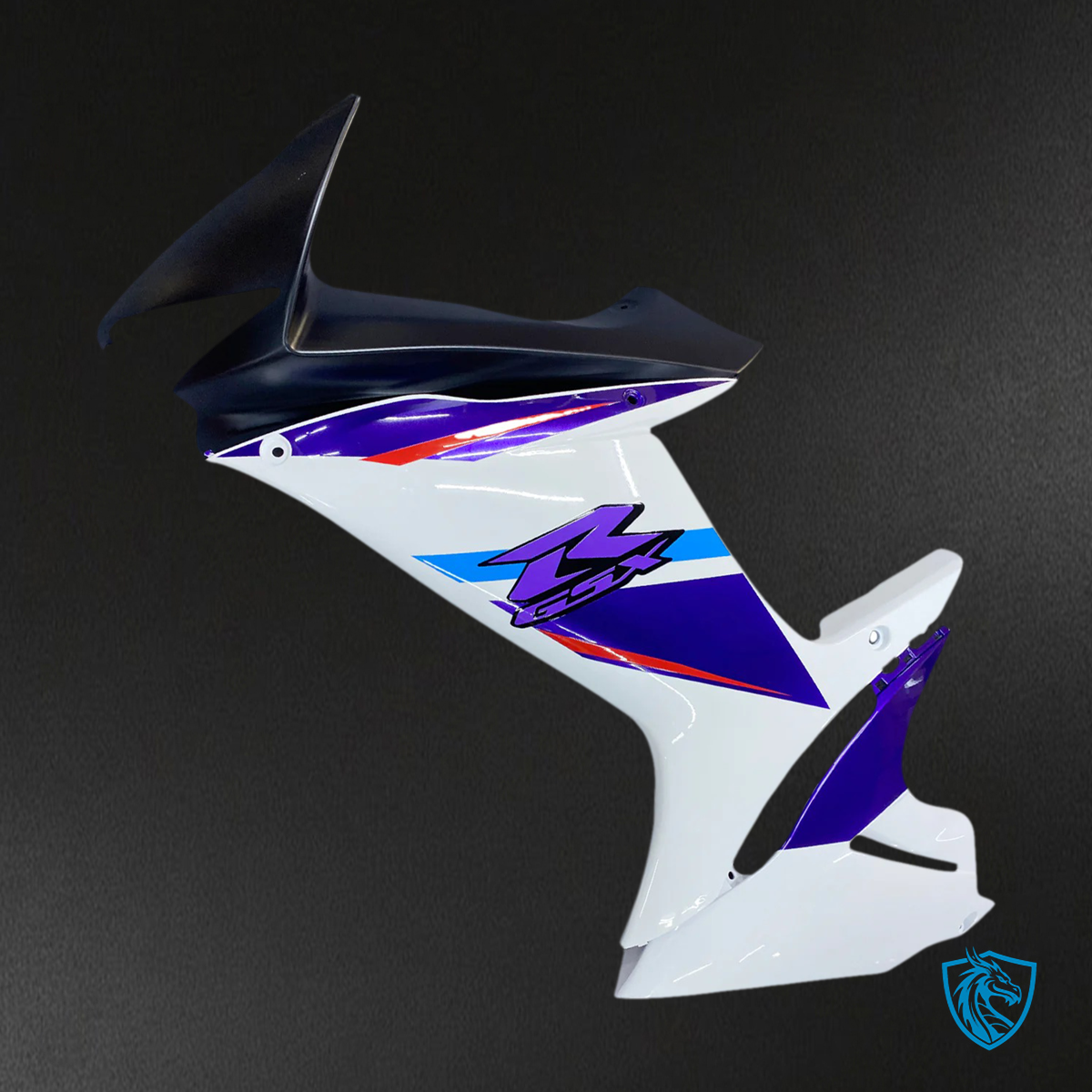 Suzuki GSXR 600-750 (2011-2025) Blue & White Style 3 - Fairing Kit