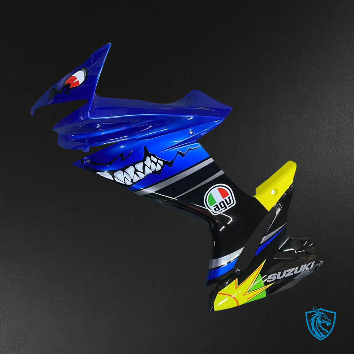 Suzuki GSXR 600-750 (2011-2025) Blue & Yellow Monster - Fairing Kit