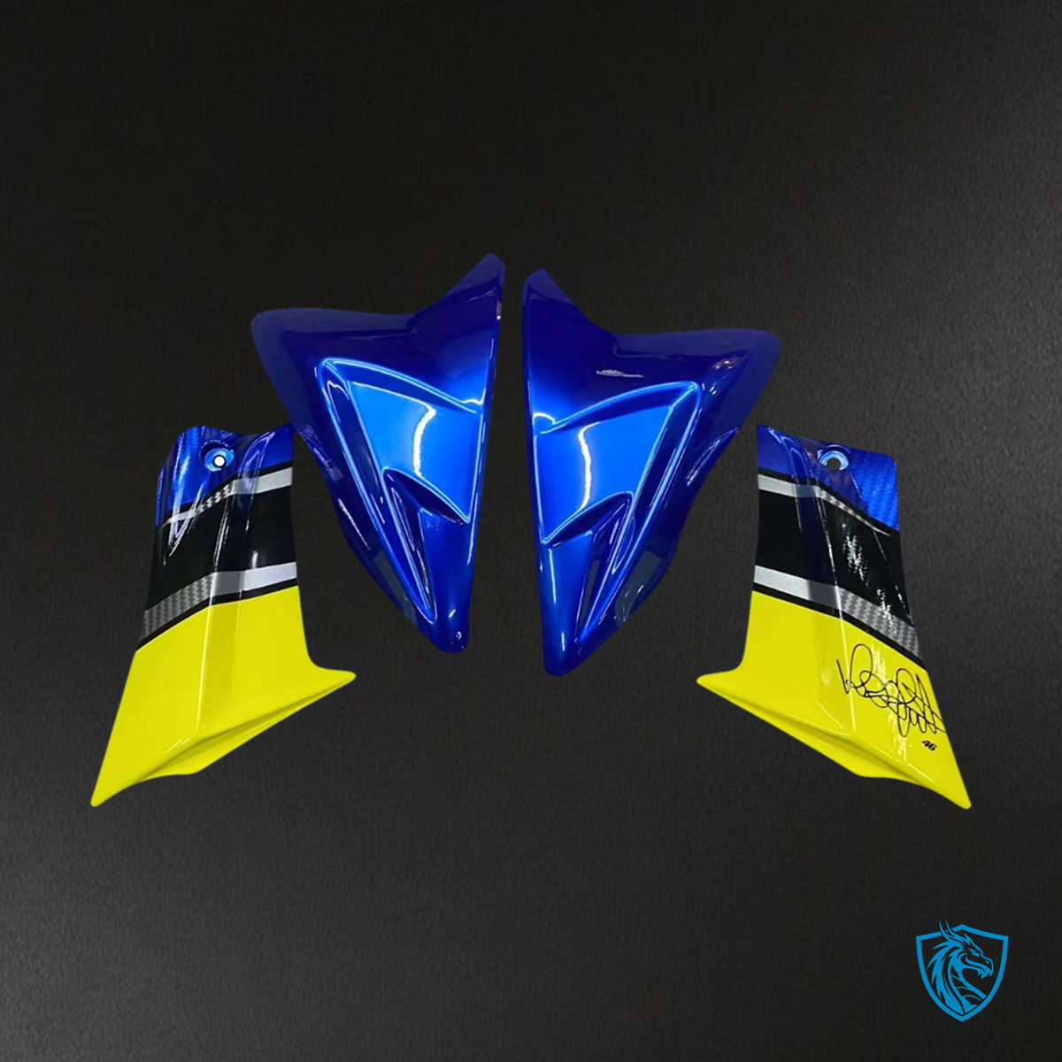 Suzuki GSXR 600-750 (2011-2025) Blue & Yellow Monster - Fairing Kit