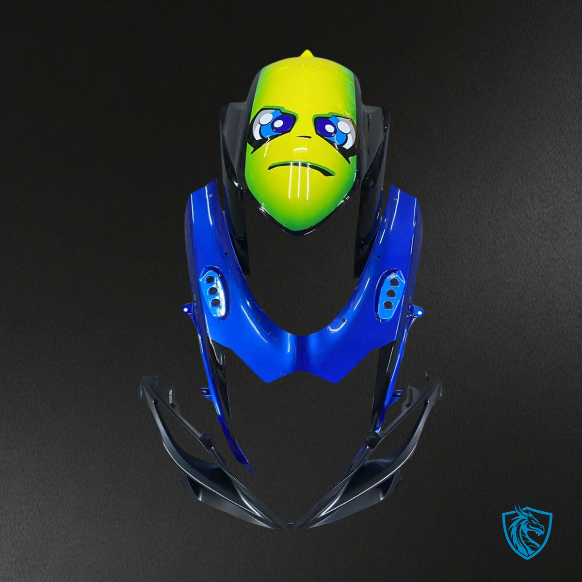 Suzuki GSXR 600-750 (2011-2025) Blue & Yellow Monster - Fairing Kit