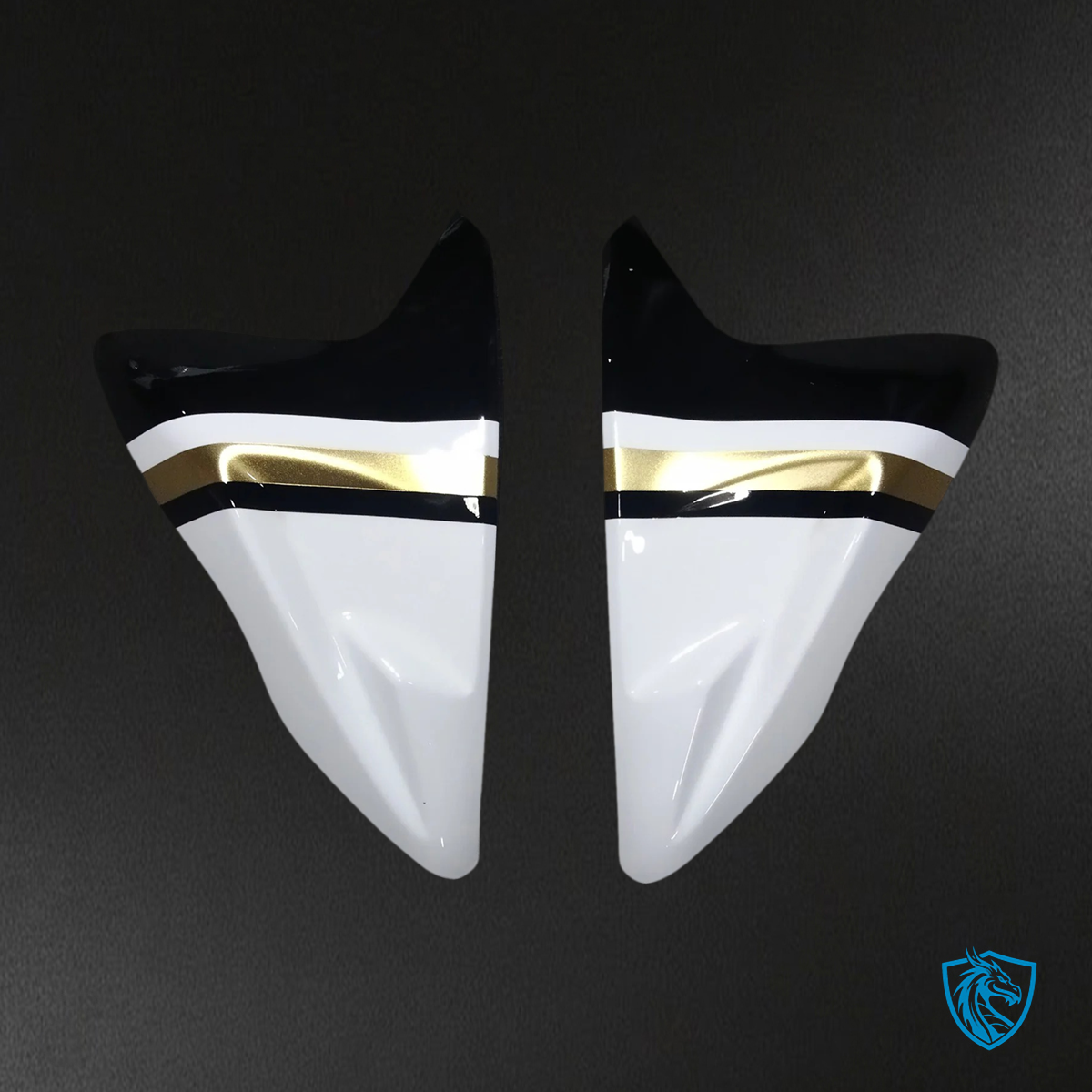 Suzuki GSXR 600-750 (2011-2025) White with Black Accents - Fairing Kit