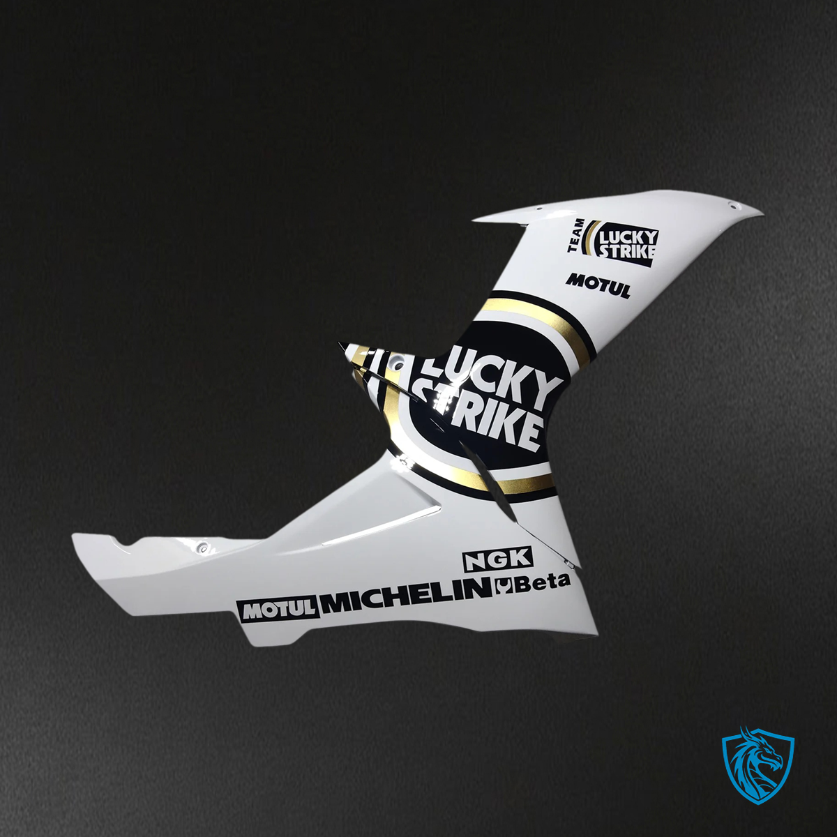 Suzuki GSXR 600-750 (2011-2025) White with Black Accents - Fairing Kit