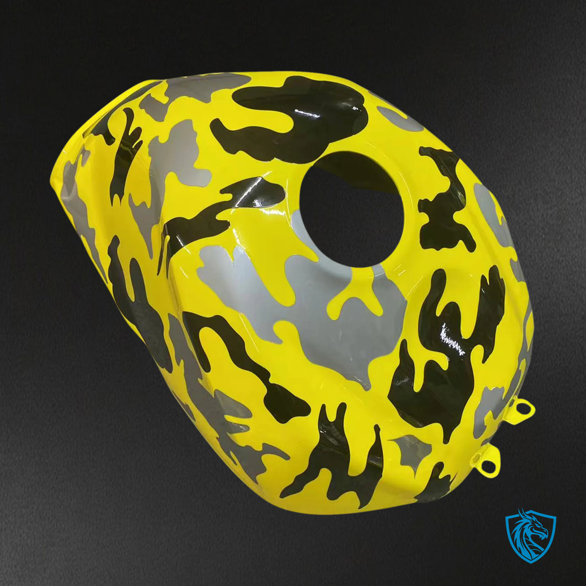 Suzuki GSXR 600-750 (2004-2005) Camo Yellow & Gray - Fairing Kit