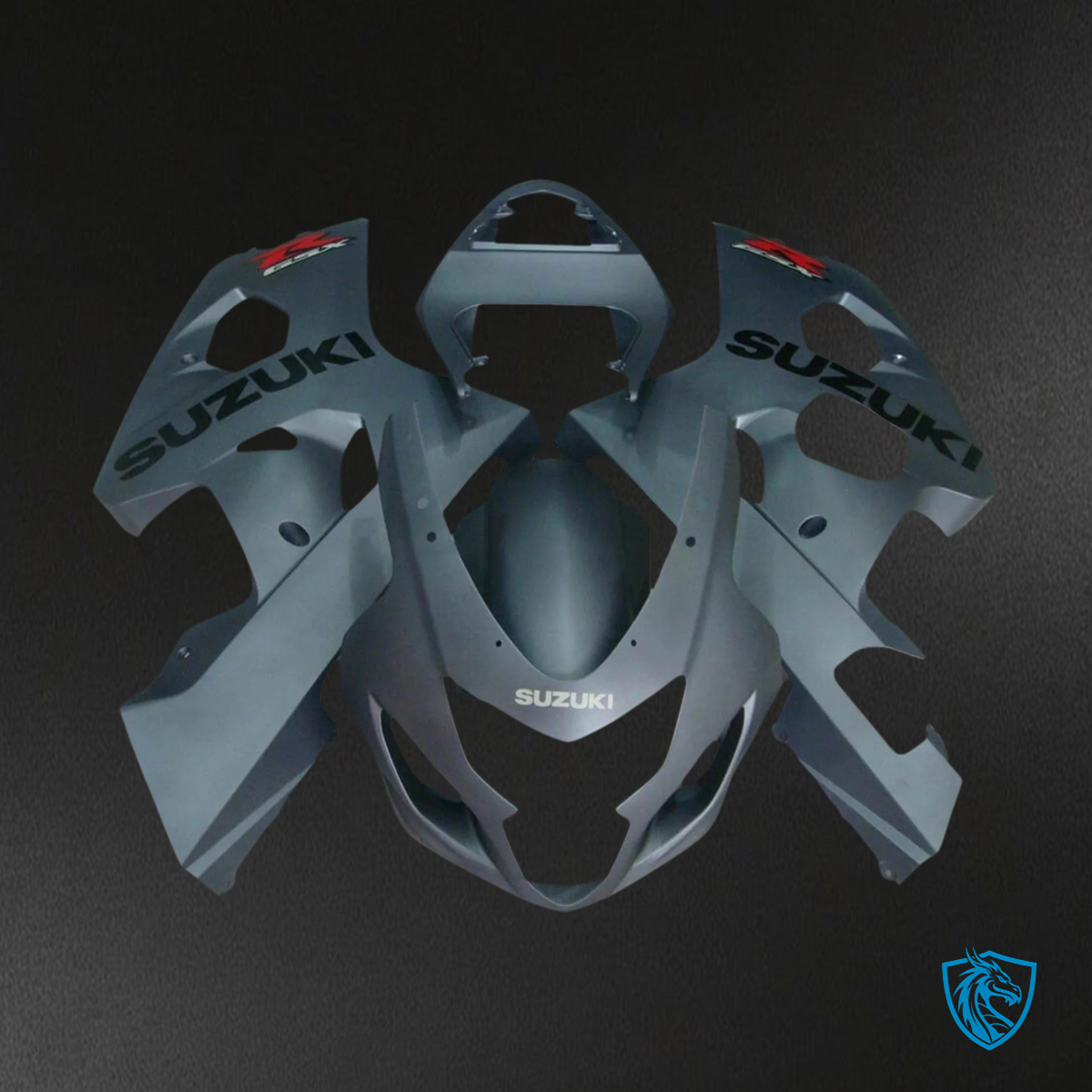 Suzuki GSXR 600-750 K4 (2004-2005) Matte Gray - Fairing Kit
