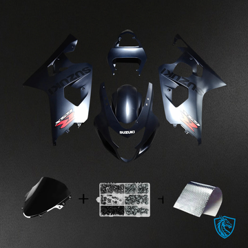 Suzuki GSXR 600-750 (2004-2005) Matte Gray - Fairing Kit