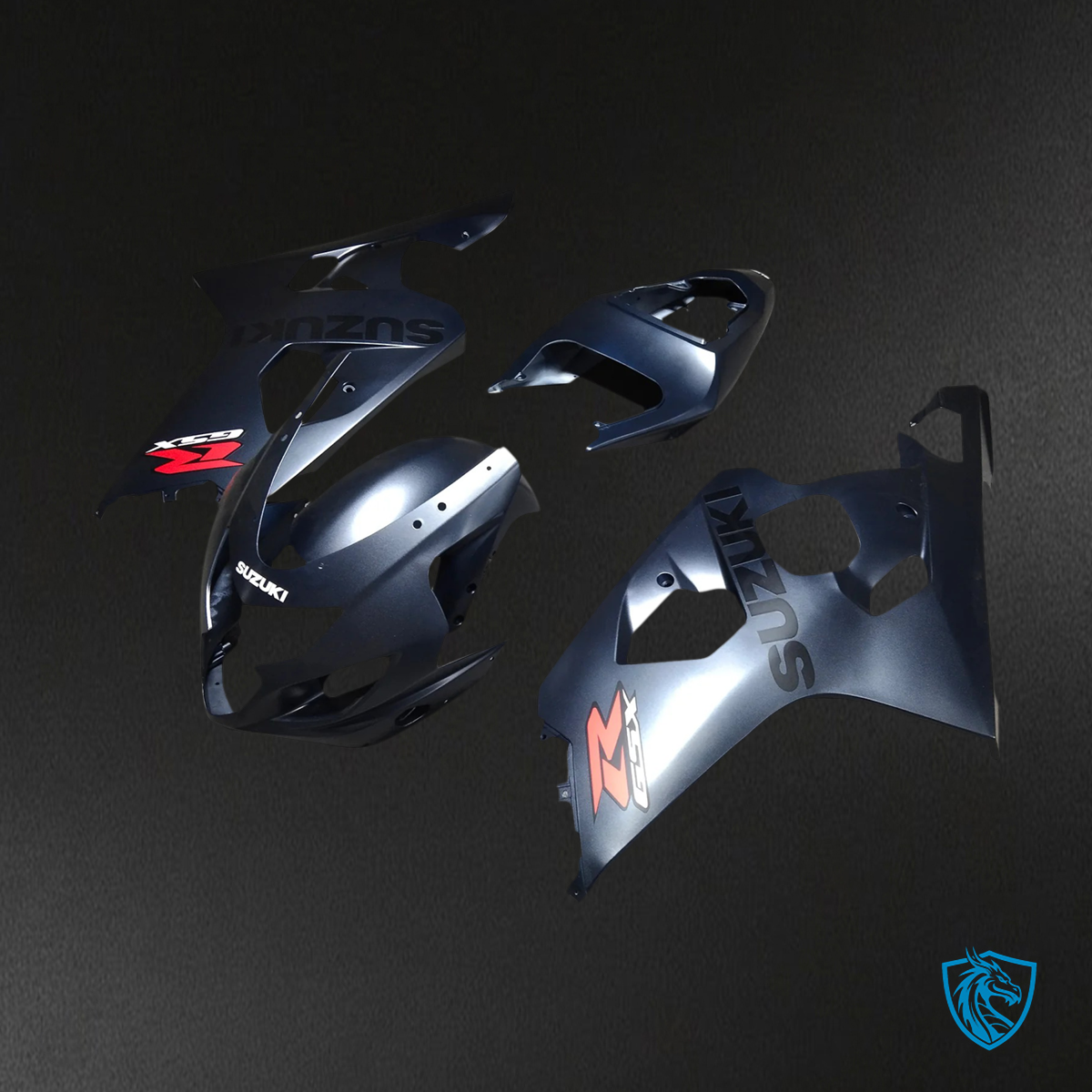 Suzuki GSXR 600-750 (2004-2005) Matte Gray - Fairing Kit