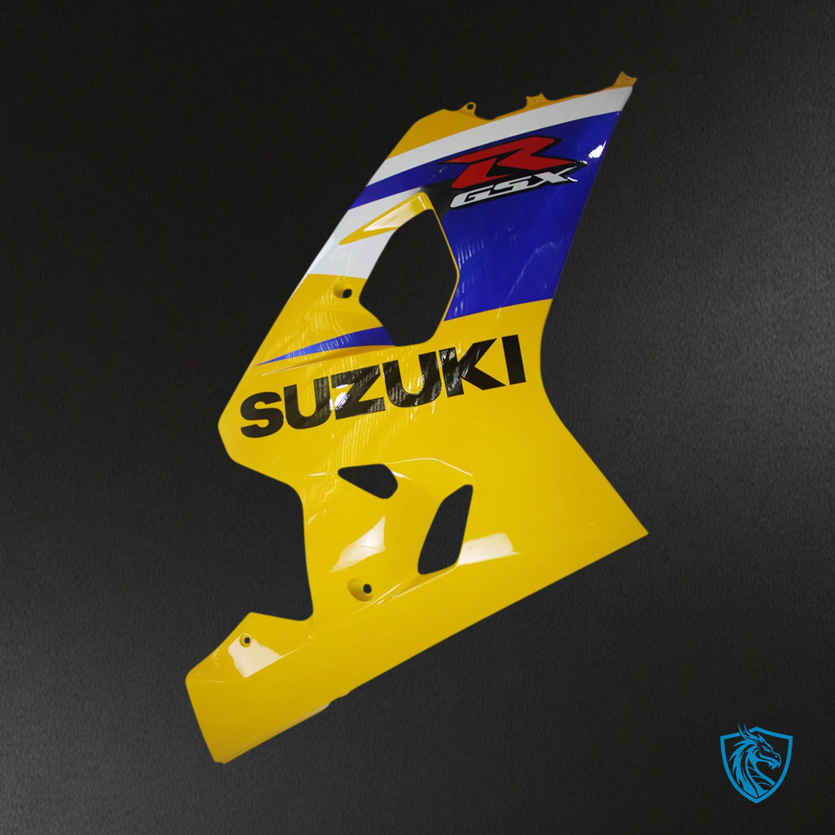 Suzuki GSXR 600-750 K4 (2004-2005) Yellow & Blue Style 2 - Fairing Kit