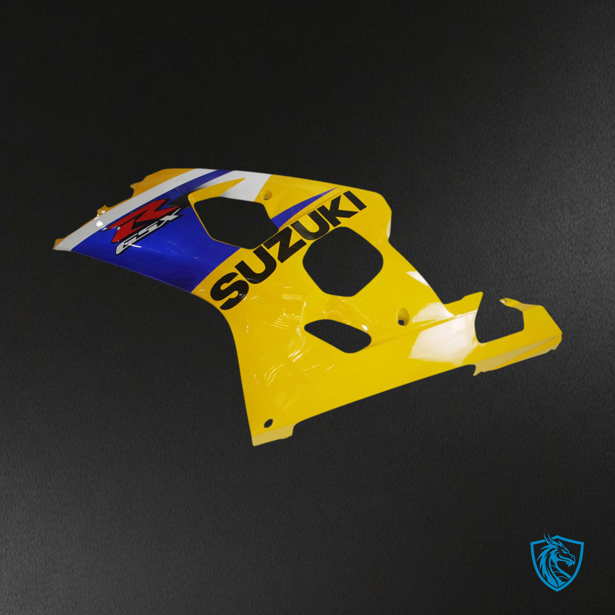 Suzuki GSXR 600-750 K4 (2004-2005) Yellow & Blue Style 2 - Fairing Kit