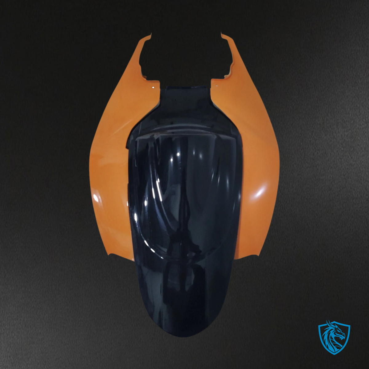 Suzuki GSXR 600-750 K6 (2006-2007) Black & Orange - Fairing kit