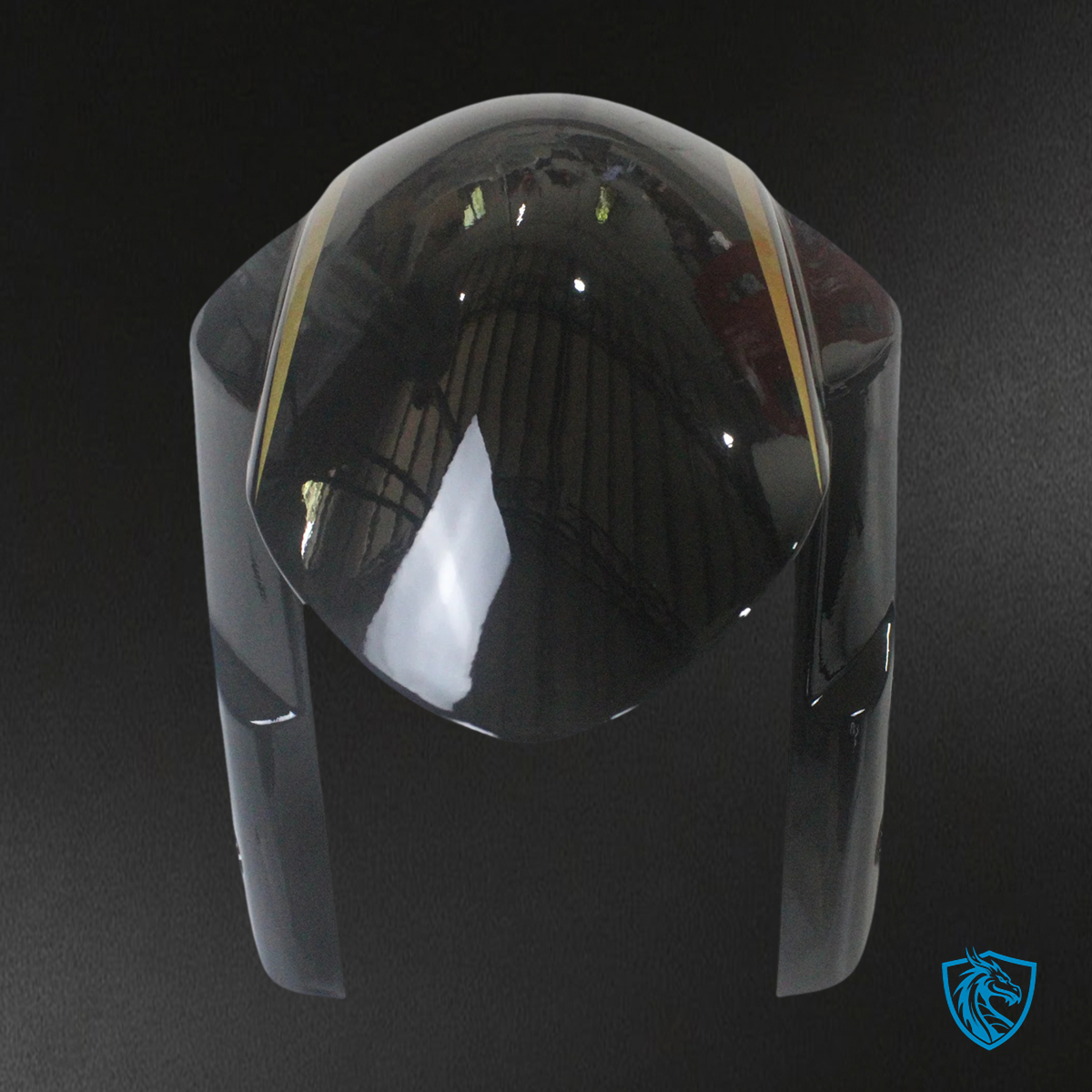 Suzuki GSXR 600-750 K6 (2006-2007) Gloss Black with Gold Stripe - Fairing Kit