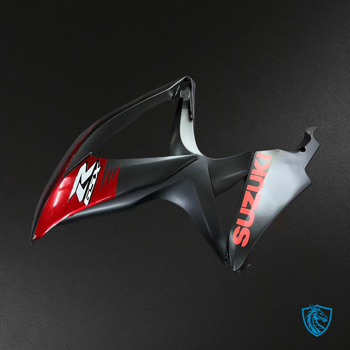 Suzuki GSXR 600-750 K8 (2008-2010) Black & Red Accents - Fairing Kit