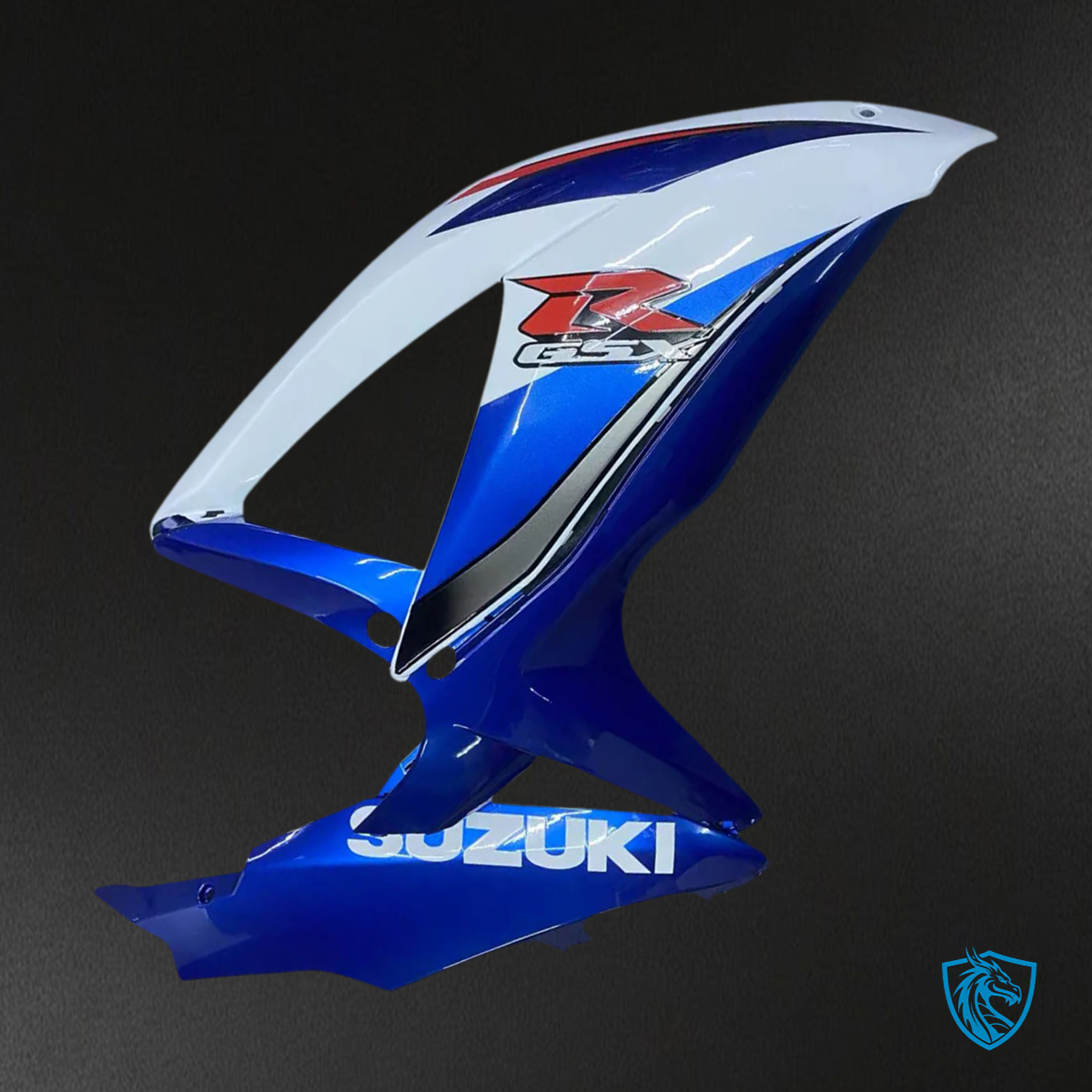 Suzuki GSXR 600-750 K8 (2008-2010) Blue & White Style 3 - Fairing Kit