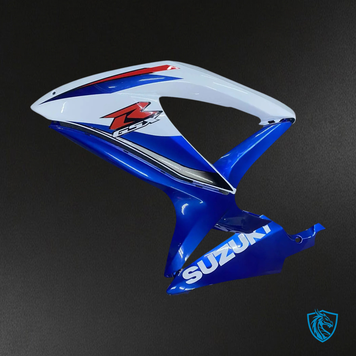 Suzuki GSXR 600-750 K8 (2008-2010) Blue & White Style 3 - Fairing Kit
