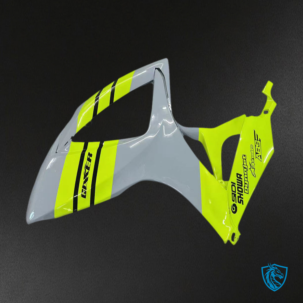 Suzuki GSXR 600-750 (2006-2007) Neon Yellow & Gray K6 - Fairing Kit | ABS Bodywork