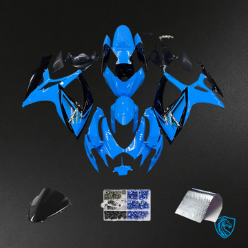 Suzuki GSXR 600-750 (2006-2007) Bright, Glossy Blue K6  Fairing Kit - Aftermarket ABS Bodywork