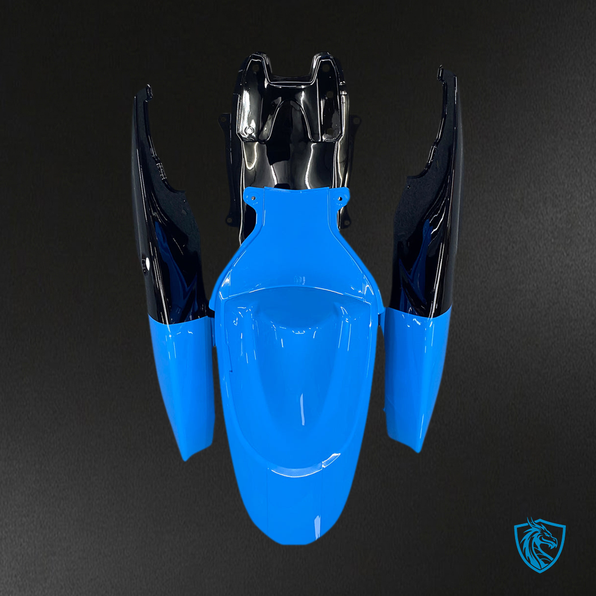 Suzuki GSXR 600-750 (2006-2007) Bright, Glossy Blue K6  Fairing Kit - Aftermarket ABS Bodywork