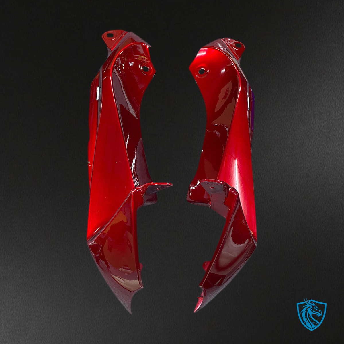 Suzuki GSXR 600-750 (2008-2010) White & Red K8 - MERGEment Motorcycle Fairings Kit