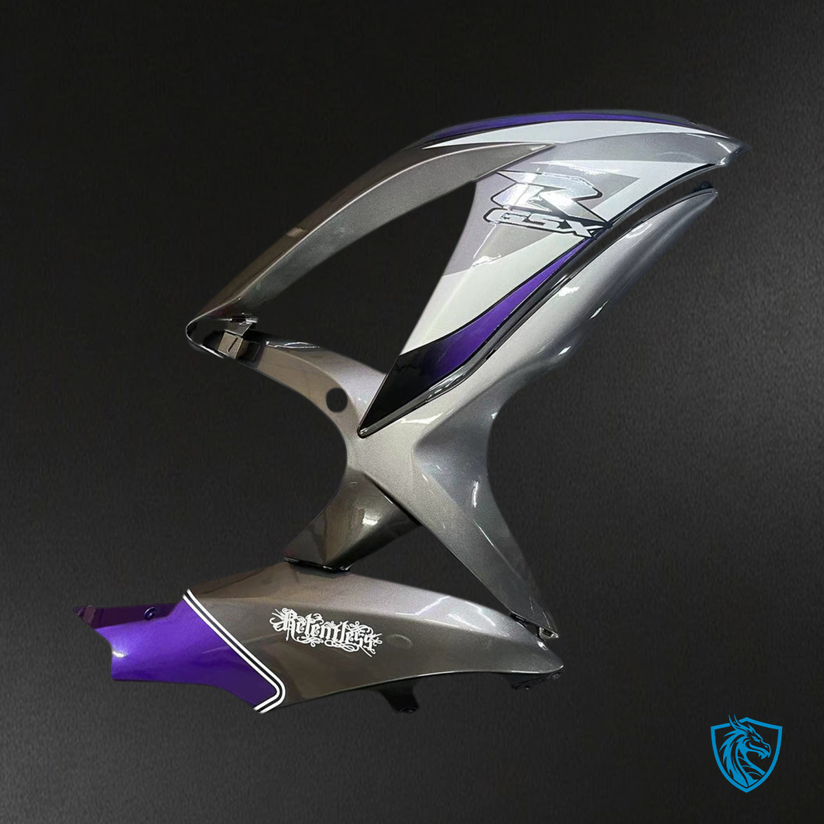 Suzuki GSXR 600-750 (2008-2010) Pink & Silver K8 Fairing Kit - Aftermarket ABS Bodywork