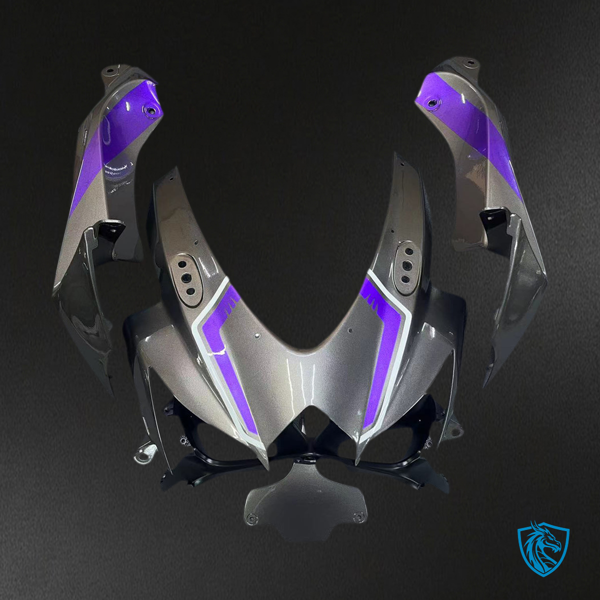 Suzuki GSXR 600-750 (2008-2010) Pink & Silver K8 Fairing Kit - Aftermarket ABS Bodywork