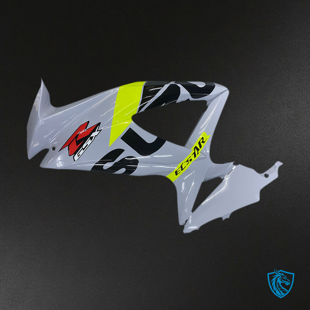 Suzuki GSXR 600-750 (2008-2010) Gray & Neon Yellow K8 - Fairing Kit | ABS Bodywork