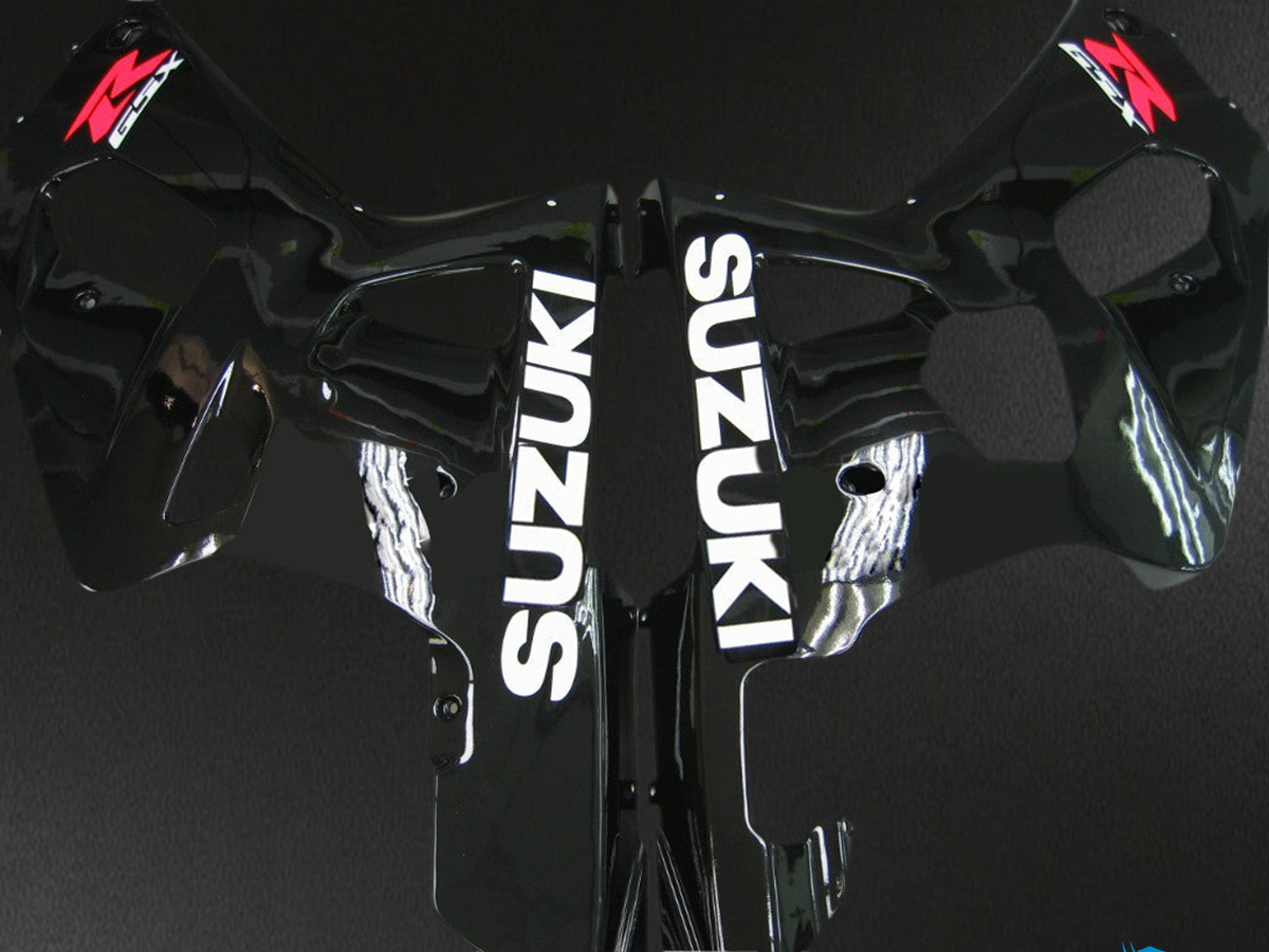 Suzuki GSX-R 600 (2001-2003) Black Racing Generic - MERGEment Motorcycle Fairings Kit